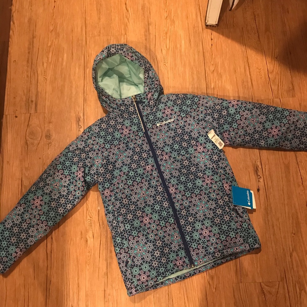 Colombia winter jacket Girls/Youth size M NWT